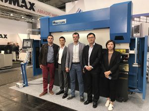 Accurl เข้าร่วมงาน Hannover International Machine Tool Exhibition ในเยอรมนีในปีพ. ศ. 2560