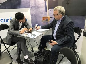 Accurl เข้าร่วมงาน Hannover International Machine Tool Exhibition ในเยอรมนีในปีพ. ศ. 2560