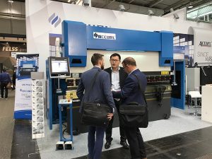 Accurl เข้าร่วมงาน Hannover International Machine Tool Exhibition ในเยอรมนีในปีพ. ศ. 2560