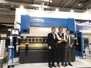 Accurl เข้าร่วมงาน Hannover International Machine Tool Exhibition ในเยอรมนีในปีพ. ศ. 2560