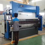 6 แกน cnc ไฮดรอลิกกดเบรคสำหรับแผ่นโลหะ 8000mm 1200TN