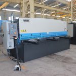 เครื่องตัดแผ่นไฮดรอลิครุ่น QC12Y แผ่นโลหะ